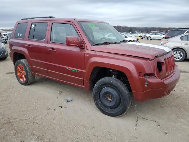 1C4NJPFB8ED737712 - 2014 JEEP PATRIOT LATITUDE BURGUNDY photo 4