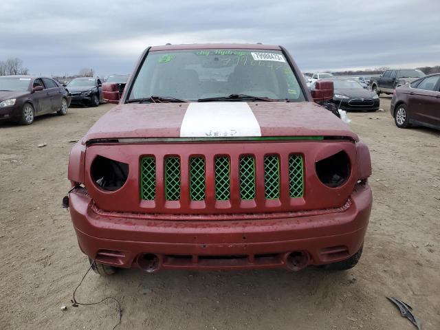 1C4NJPFB8ED737712 - 2014 JEEP PATRIOT LATITUDE BURGUNDY photo 5