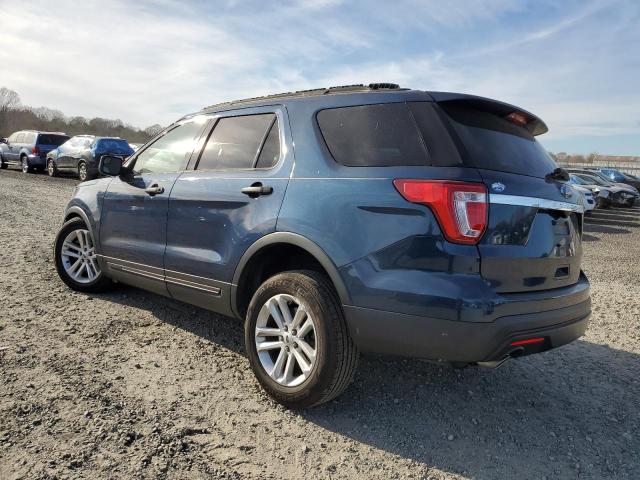 1FM5K7B83HGA55147 - 2017 FORD EXPLORER BLUE photo 2