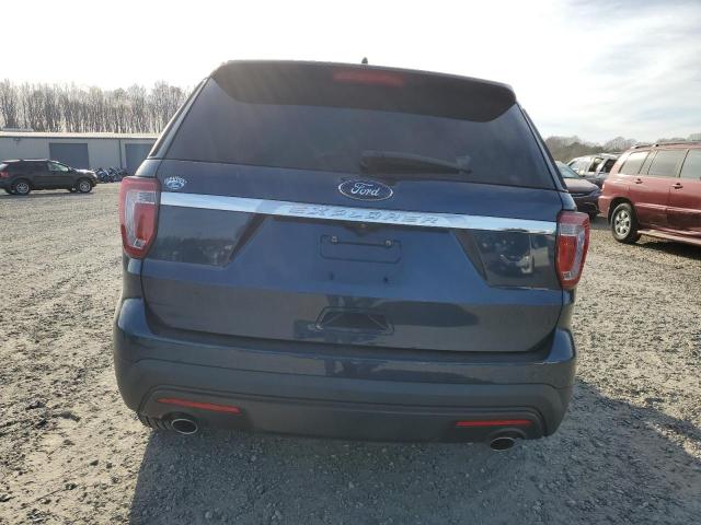 1FM5K7B83HGA55147 - 2017 FORD EXPLORER BLUE photo 6