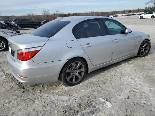 WBANW1C54AC164477 - 2010 BMW 535 I SILVER photo 3