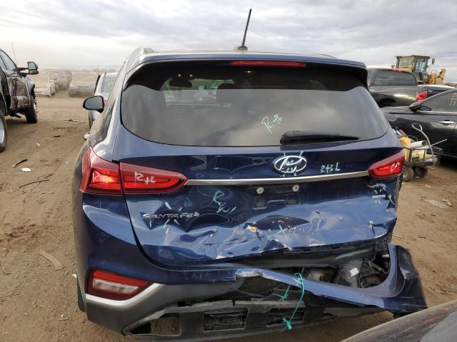 5NMS2CAD9LH257233 - 2020 HYUNDAI SANTA FE SE BLUE photo 6