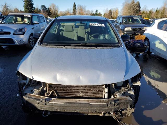 2HGFA1F33BH548055 - 2011 HONDA CIVIC VP SILVER photo 5