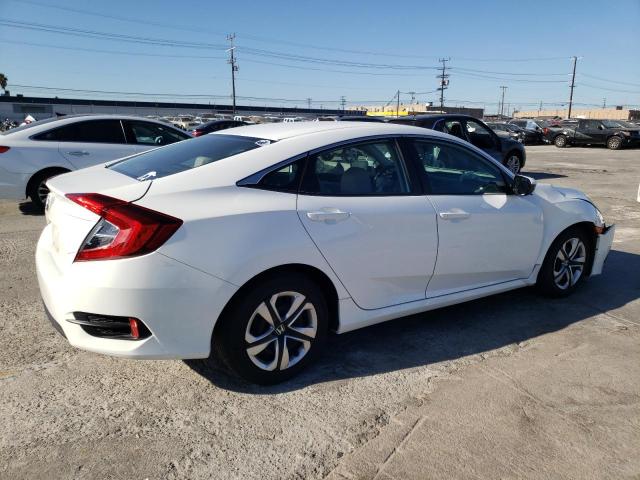 2HGFC2F58JH573890 - 2018 HONDA CIVIC LX WHITE photo 3