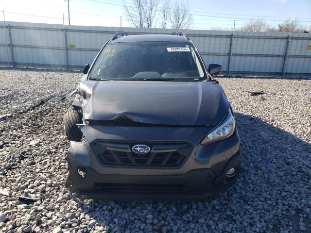 JF2GTHSC6MH683200 - 2021 SUBARU CROSSTREK SPORT GRAY photo 5