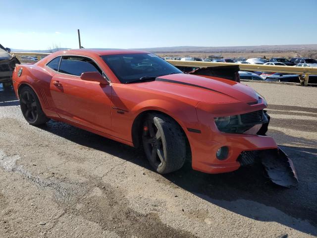 2G1FK1EJ7A9197969 - 2010 CHEVROLET CAMARO SS ORANGE photo 4