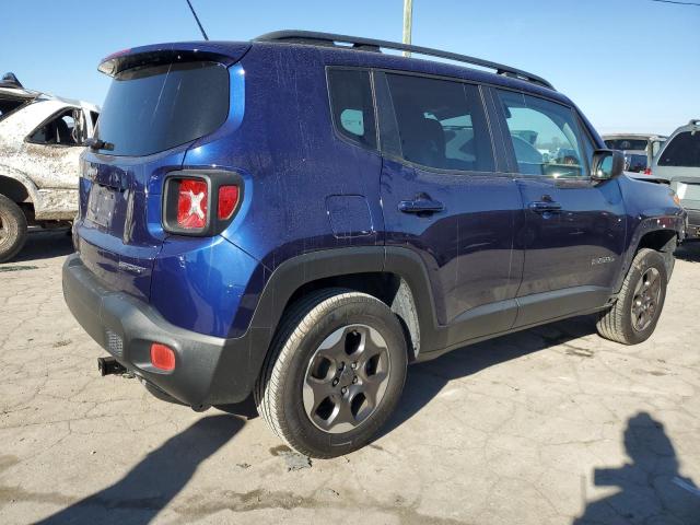 ZACCJBAB1HPE44628 - 2017 JEEP RENEGADE SPORT BLUE photo 3