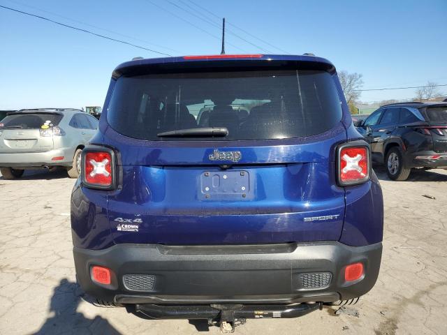 ZACCJBAB1HPE44628 - 2017 JEEP RENEGADE SPORT BLUE photo 6