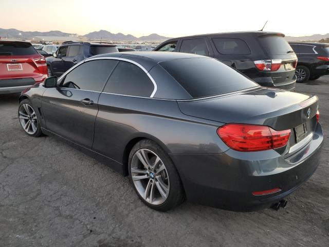 WBA3V7C53FP771354 - 2015 BMW 428 I SULEV GRAY photo 2