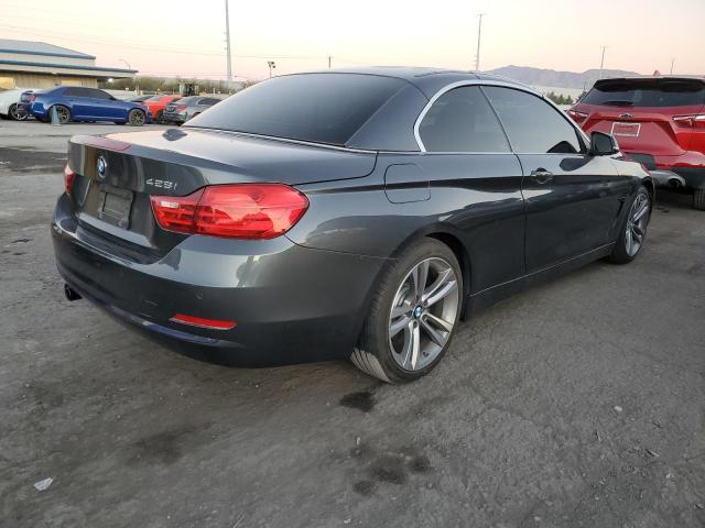 WBA3V7C53FP771354 - 2015 BMW 428 I SULEV GRAY photo 3