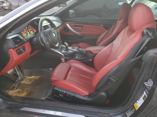 WBA3V7C53FP771354 - 2015 BMW 428 I SULEV GRAY photo 7