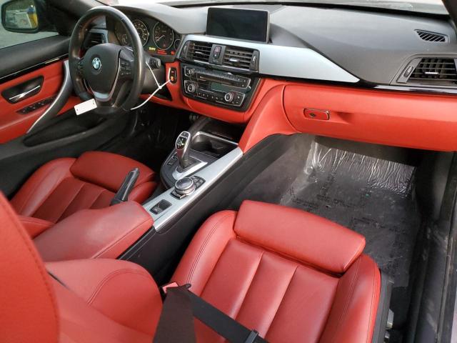 WBA3V7C53FP771354 - 2015 BMW 428 I SULEV GRAY photo 8