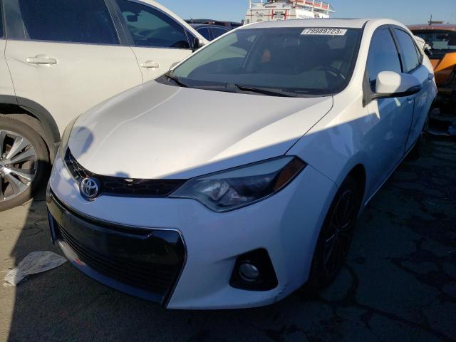 5YFBURHEXFP250099 - 2015 TOYOTA COROLLA L WHITE photo 1