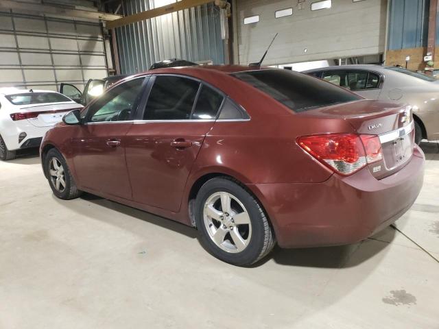 1G1PC5SB1D7171945 - 2013 CHEVROLET CRUZE LT RED photo 2