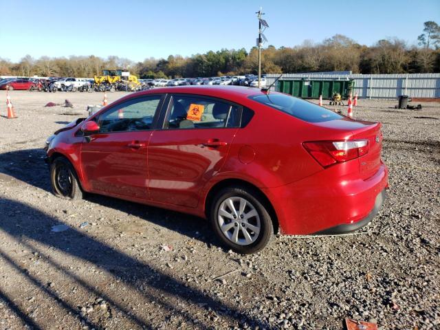 KNADM4A30H6112261 - 2017 KIA RIO LX RED photo 2