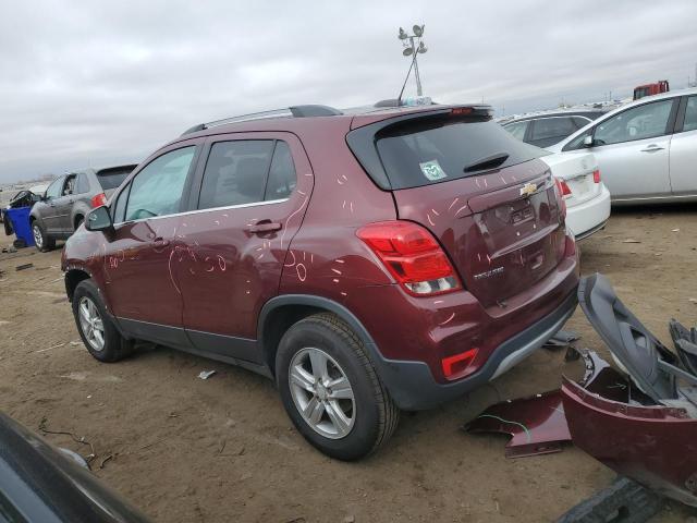 3GNCJPSB5HL148684 - 2017 CHEVROLET TRAX 1LT MAROON photo 2