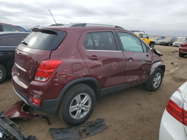 3GNCJPSB5HL148684 - 2017 CHEVROLET TRAX 1LT MAROON photo 3