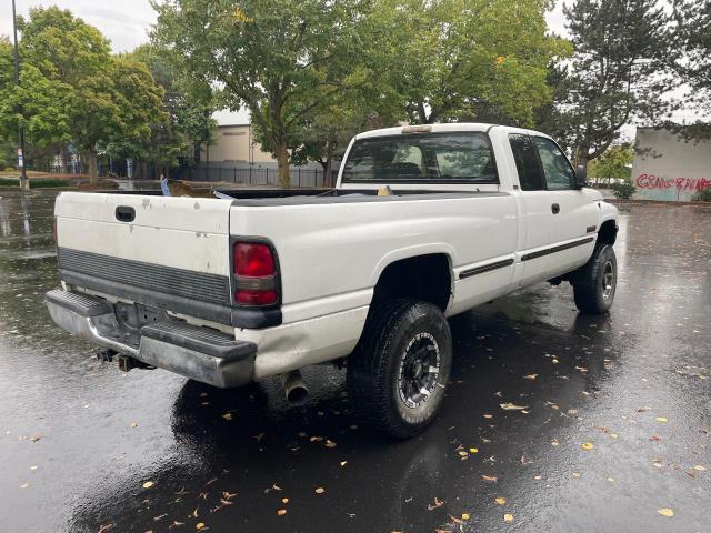 1B7KF2364XJ585723 - 1999 DODGE RAM 2500 WHITE photo 4