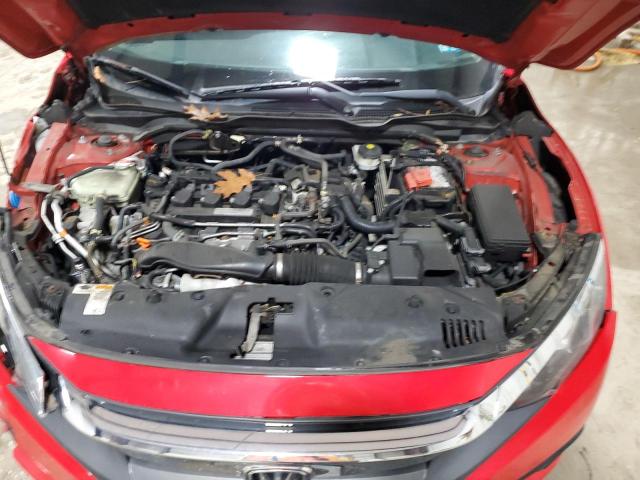 2HGFC1F38HH642550 - 2017 HONDA CIVIC EX RED photo 11