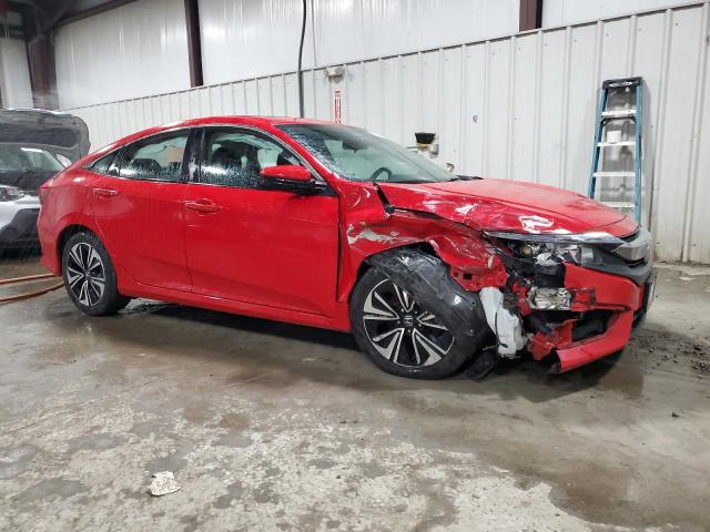 2HGFC1F38HH642550 - 2017 HONDA CIVIC EX RED photo 4