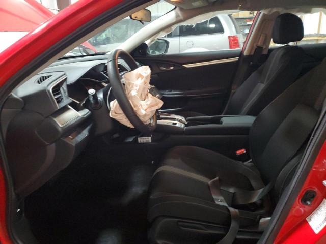 2HGFC1F38HH642550 - 2017 HONDA CIVIC EX RED photo 7