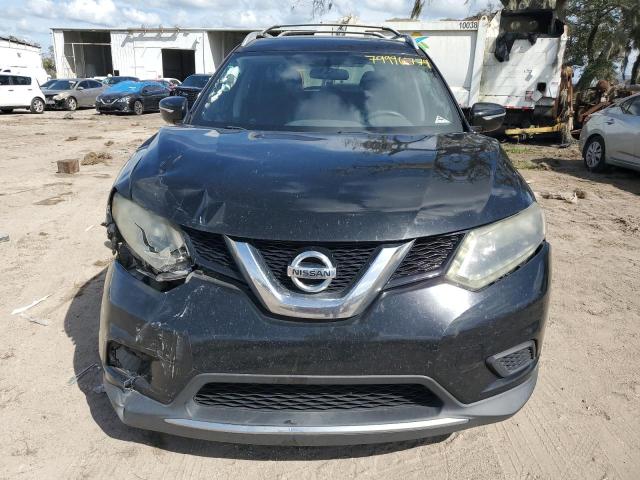 5N1AT2MT7EC809296 - 2014 NISSAN ROGUE S BLACK photo 5