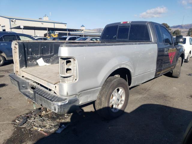 1FTRF12276NA39402 - 2006 FORD F150 GRAY photo 3