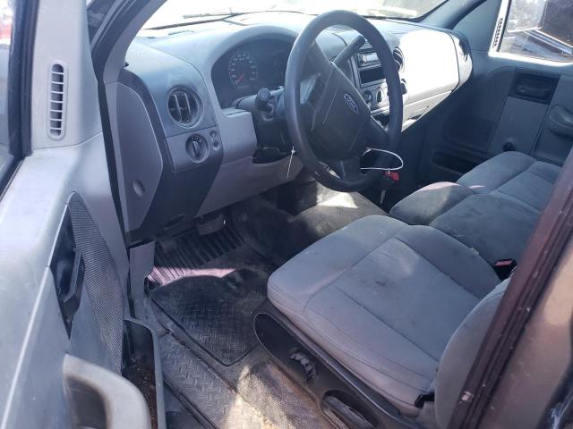 1FTRF12276NA39402 - 2006 FORD F150 GRAY photo 8