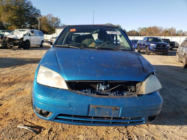 1FAHP34N97W211717 - 2007 FORD FOCUS ZX4 BLUE photo 5