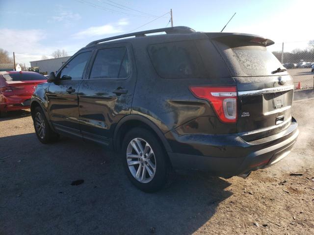 1FM5K7B89FGB55170 - 2015 FORD EXPLORER BLACK photo 2