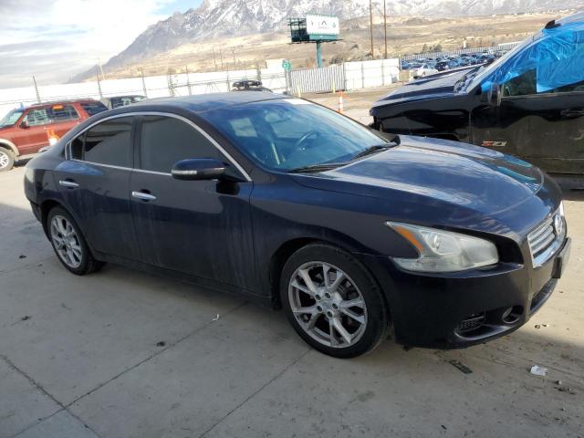 1N4AA5APXDC827282 - 2013 NISSAN MAXIMA S BLACK photo 4