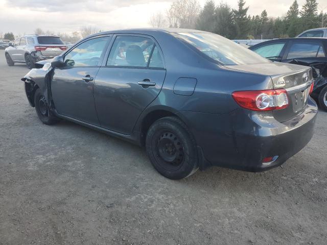 2T1BU4EE5BC677854 - 2011 TOYOTA COROLLA BASE GRAY photo 2
