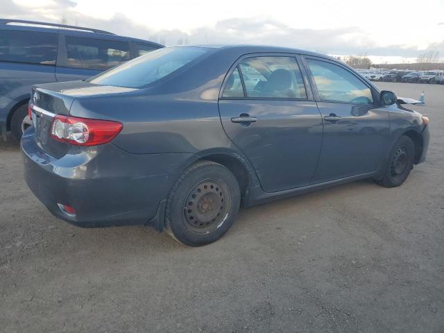 2T1BU4EE5BC677854 - 2011 TOYOTA COROLLA BASE GRAY photo 3