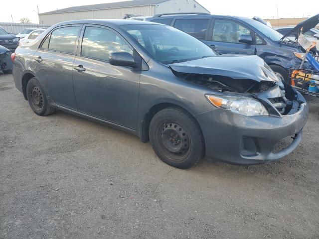 2T1BU4EE5BC677854 - 2011 TOYOTA COROLLA BASE GRAY photo 4