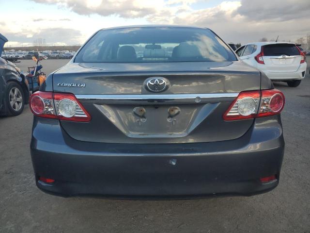 2T1BU4EE5BC677854 - 2011 TOYOTA COROLLA BASE GRAY photo 6