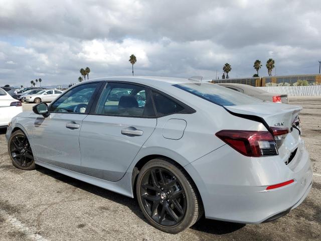 2HGFE2F58SH545857 - 2025 HONDA CIVIC SPORT GRAY photo 2