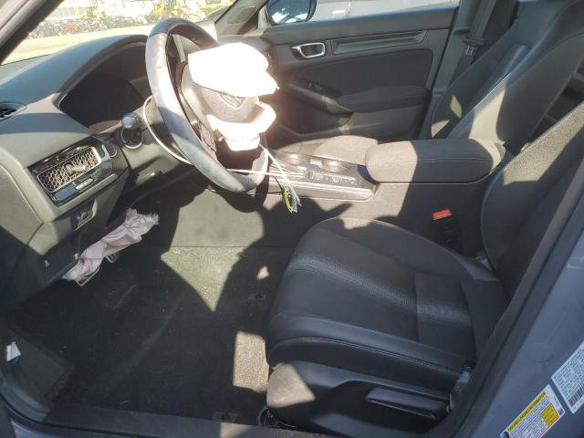 2HGFE2F58SH545857 - 2025 HONDA CIVIC SPORT GRAY photo 7