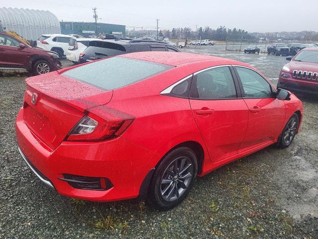 2HGFC2F72MH001994 - 2021 HONDA CIVIC EX RED photo 3