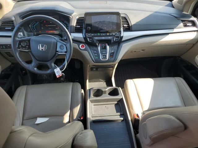 5FNRL6H71LB001960 - 2020 HONDA ODYSSEY EXL WHITE photo 8