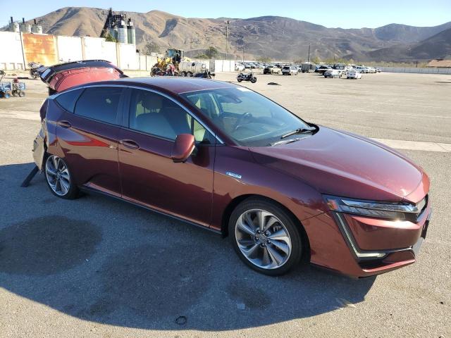 JHMZC5F35KC001139 - 2019 HONDA CLARITY TOURING RED photo 4