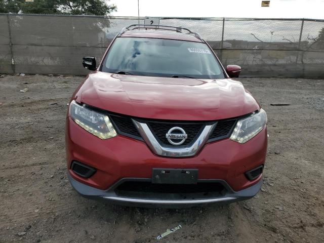 5N1AT2MT9EC818209 - 2014 NISSAN ROGUE S RED photo 5
