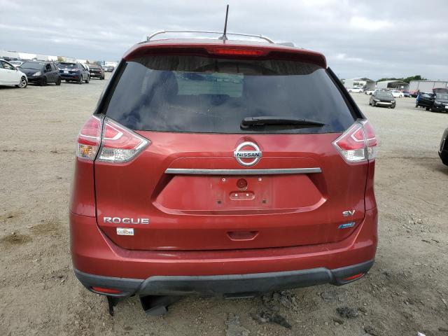 5N1AT2MT9EC818209 - 2014 NISSAN ROGUE S RED photo 6