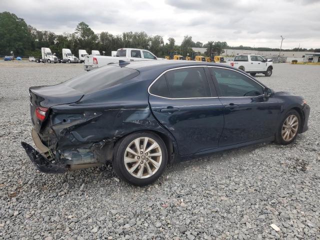 4T1C11AK5MU578363 - 2021 TOYOTA CAMRY LE BLUE photo 3