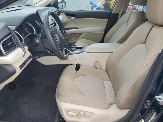 4T1C11AK5MU578363 - 2021 TOYOTA CAMRY LE BLUE photo 7