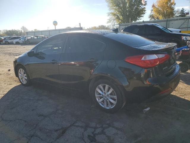 KNAFX4A62F5317125 - 2015 KIA FORTE LX BLACK photo 2