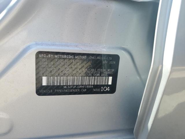 ML32FUFJ0RHF18564 - 2024 MITSUBISHI MIRAGE G4 ES 银色 照片 12
