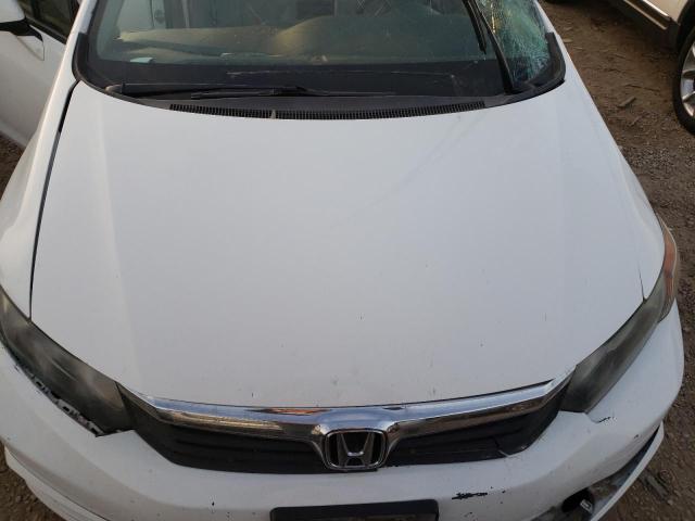 19XFB2F9XCE048493 - 2012 HONDA CIVIC EXL თეთრი ფოტო 11
