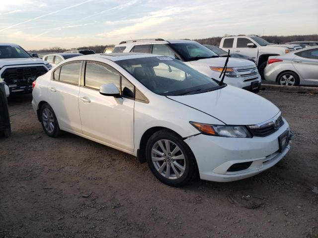 19XFB2F9XCE048493 - 2012 HONDA CIVIC EXL თეთრი ფოტო 4