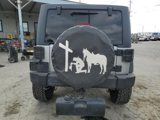 1C4BJWDG1FL722276 - 2015 JEEP WRANGLER U SPORT SILVER photo 6