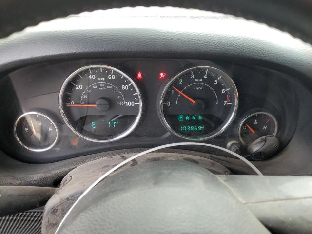 1C4BJWDG1FL722276 - 2015 JEEP WRANGLER U SPORT SILVER photo 9